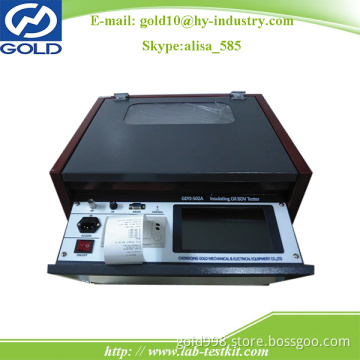 Automatic 80kV Transformer Oil Dielectric Strength Testing Device (GDYJ-502A)